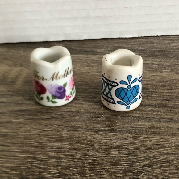 Vtg Russ Ceramic Miniature Cups - Picture 3 of 11